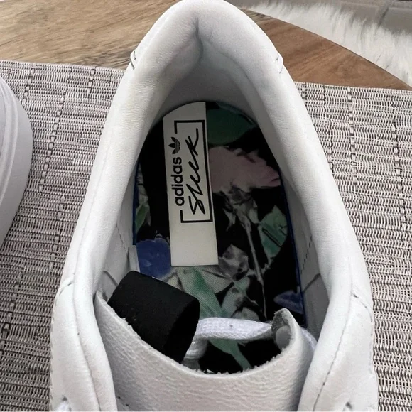 Adidas Sleek Cloud White Womens Lace Up Shoes Sneakers Size 9 - Picture 8 of 11